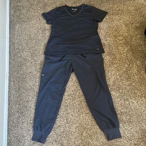 Dark Gray Grey’s Anatomy scrub set